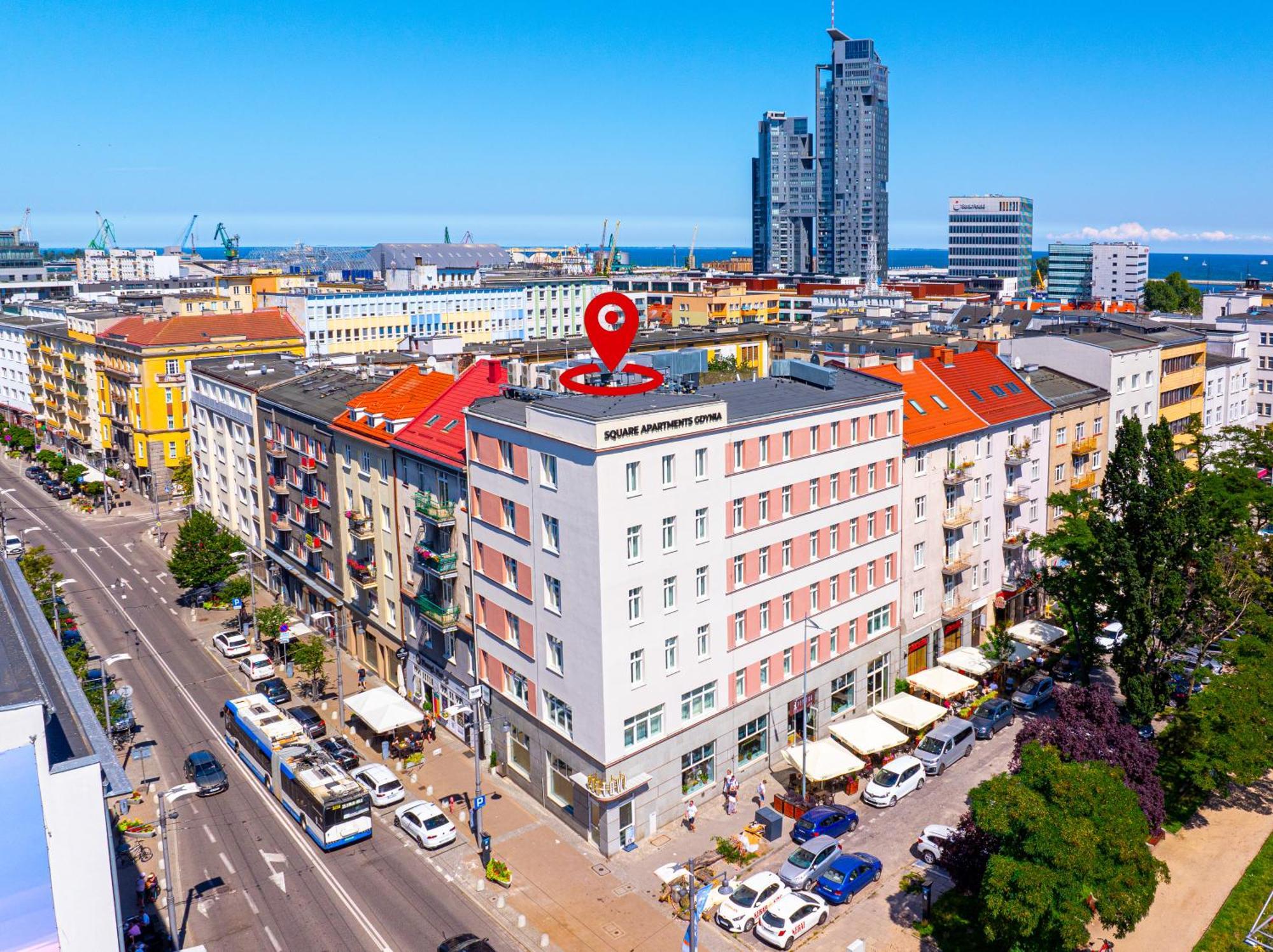 Square Apartments Gdynia Dış mekan fotoğraf