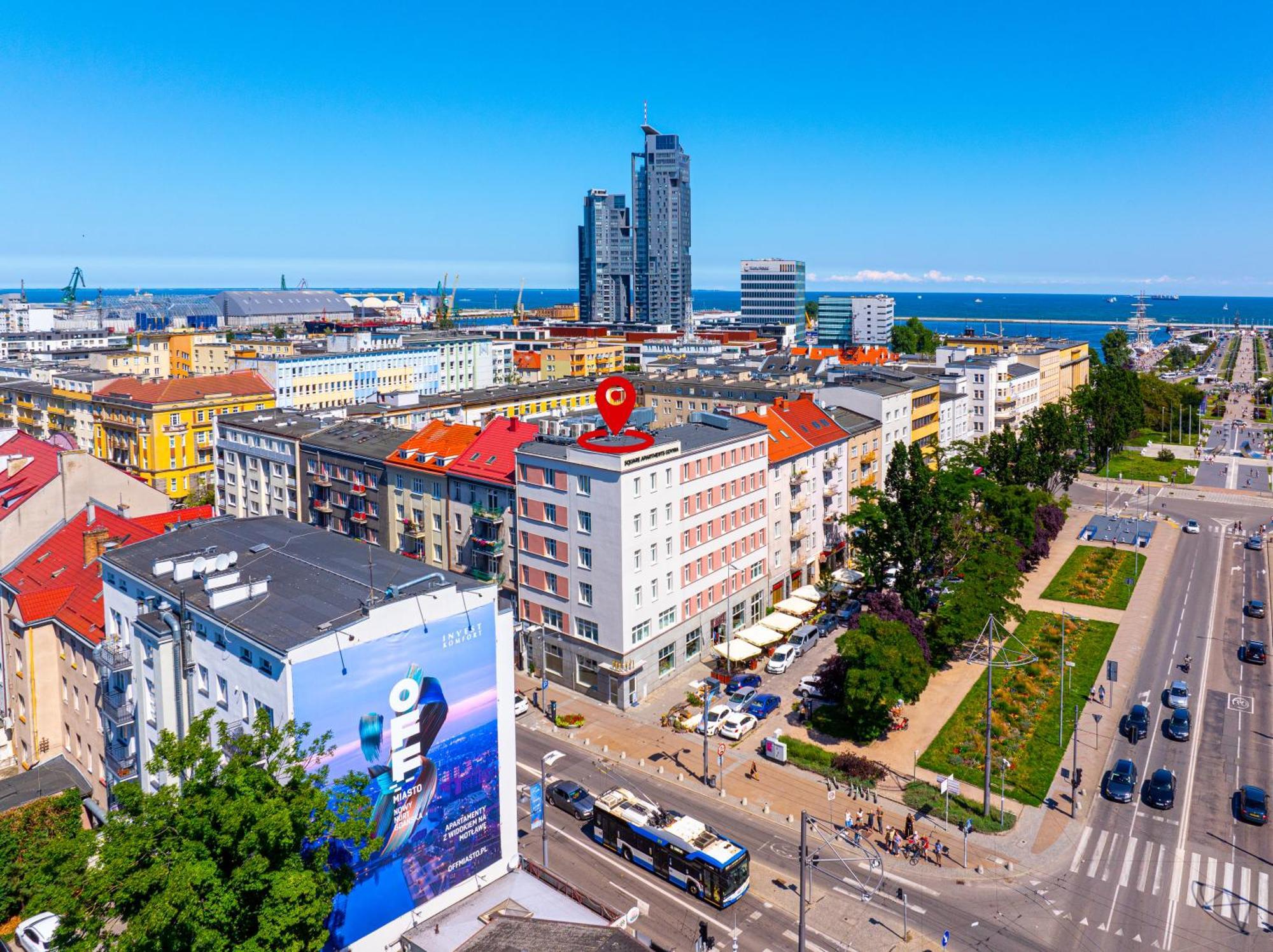 Square Apartments Gdynia Dış mekan fotoğraf